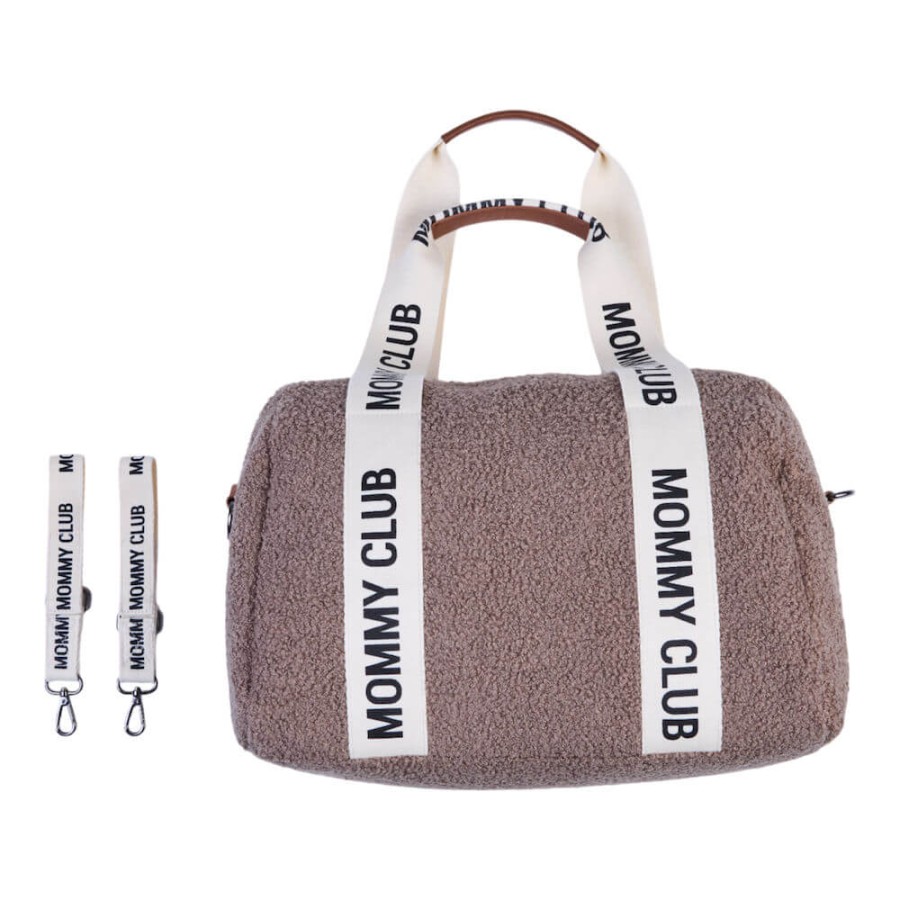 Torba do wózka Mommy Club Signature Teddy Soft brown / Childhome