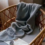 Otulacze muślinowe 70x70 cm - Pure Denim Blue / Little Dutch