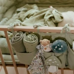 Otulacze muślinowe 70x70 cm - Pure Sage / Little Dutch