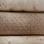 Ocieplany kocyk 100 x 70cm Pure Soft Beige / Little Dutch