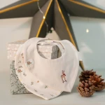 Apaszko-bandanka muślinowa zestaw 2 szt. Little Christmas / Little Dutch