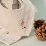 Apaszko-bandanka muślinowa zestaw 2 szt. Little Christmas / Little Dutch