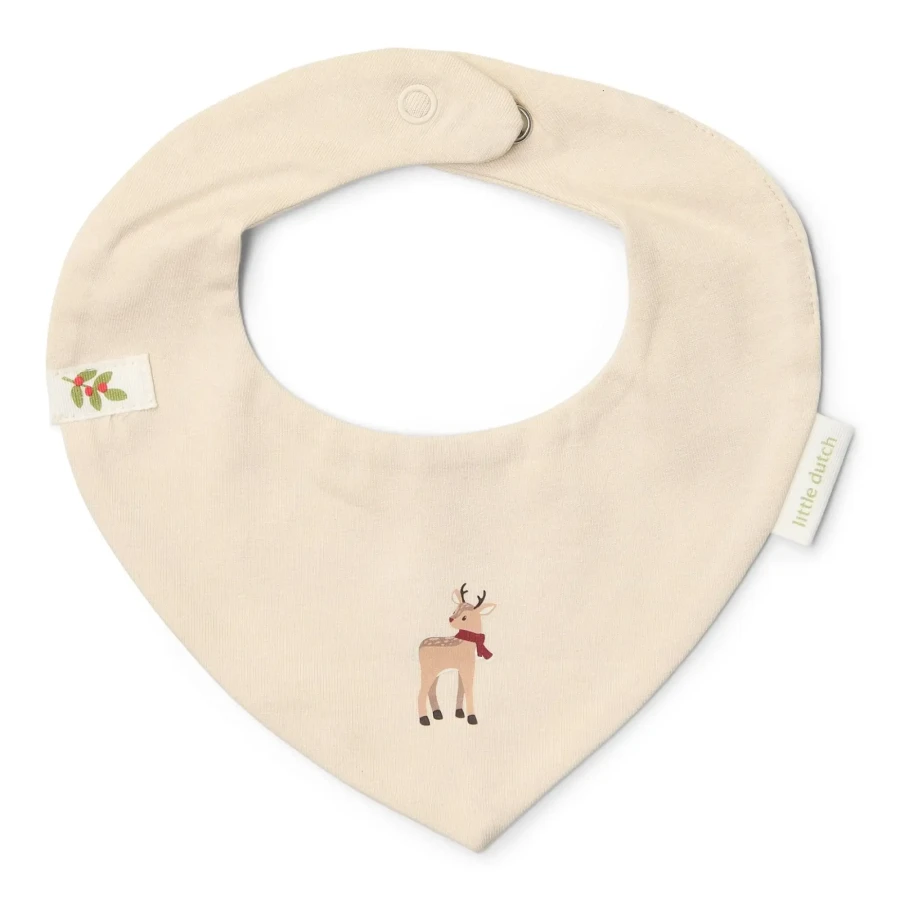 Apaszko-bandanka muślinowa zestaw 2 szt. Little Christmas / Little Dutch