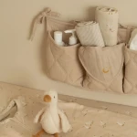 Apaszko-bandanka muślinowa zestaw 2 szt. Pure Soft Beige / Little Dutch