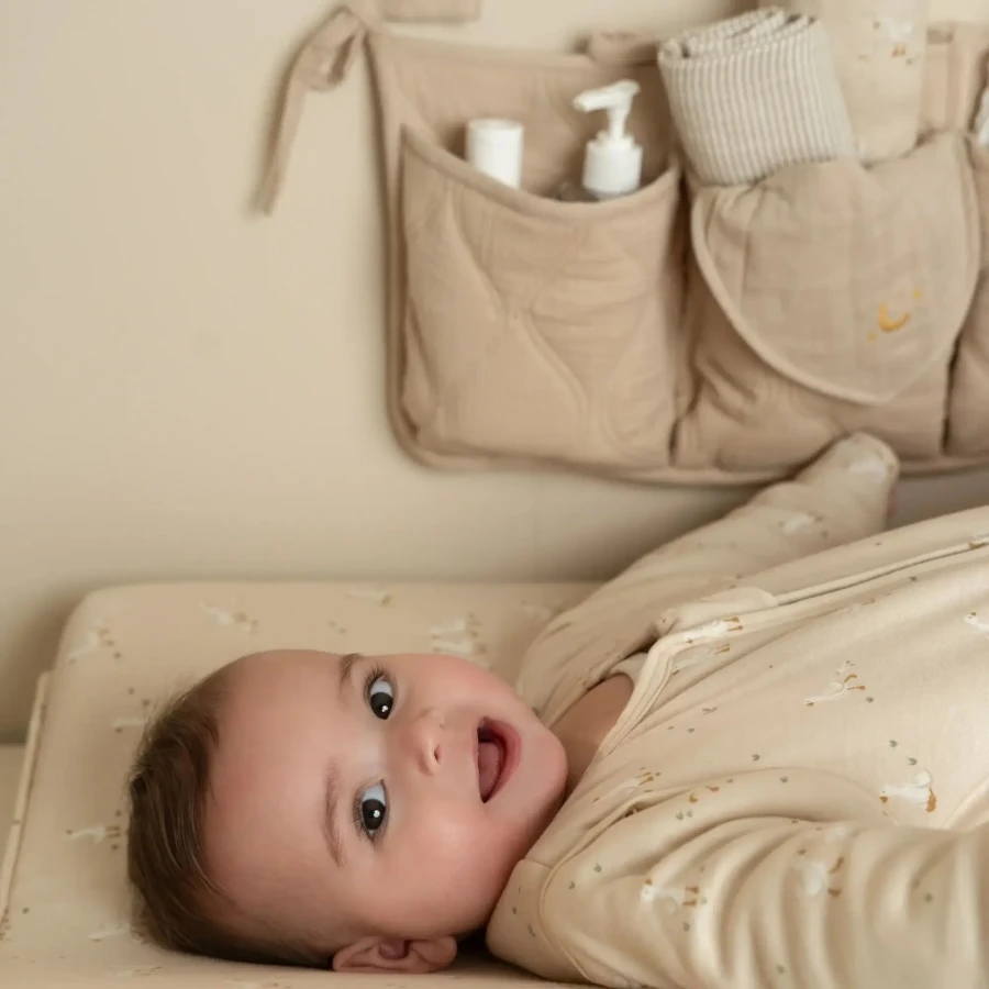 Apaszko-bandanka muślinowa zestaw 2 szt. Pure Soft Beige / Little Dutch