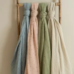 Otulacz muślinowy 120x120 cm Pure Denim Blue / Little Dutch