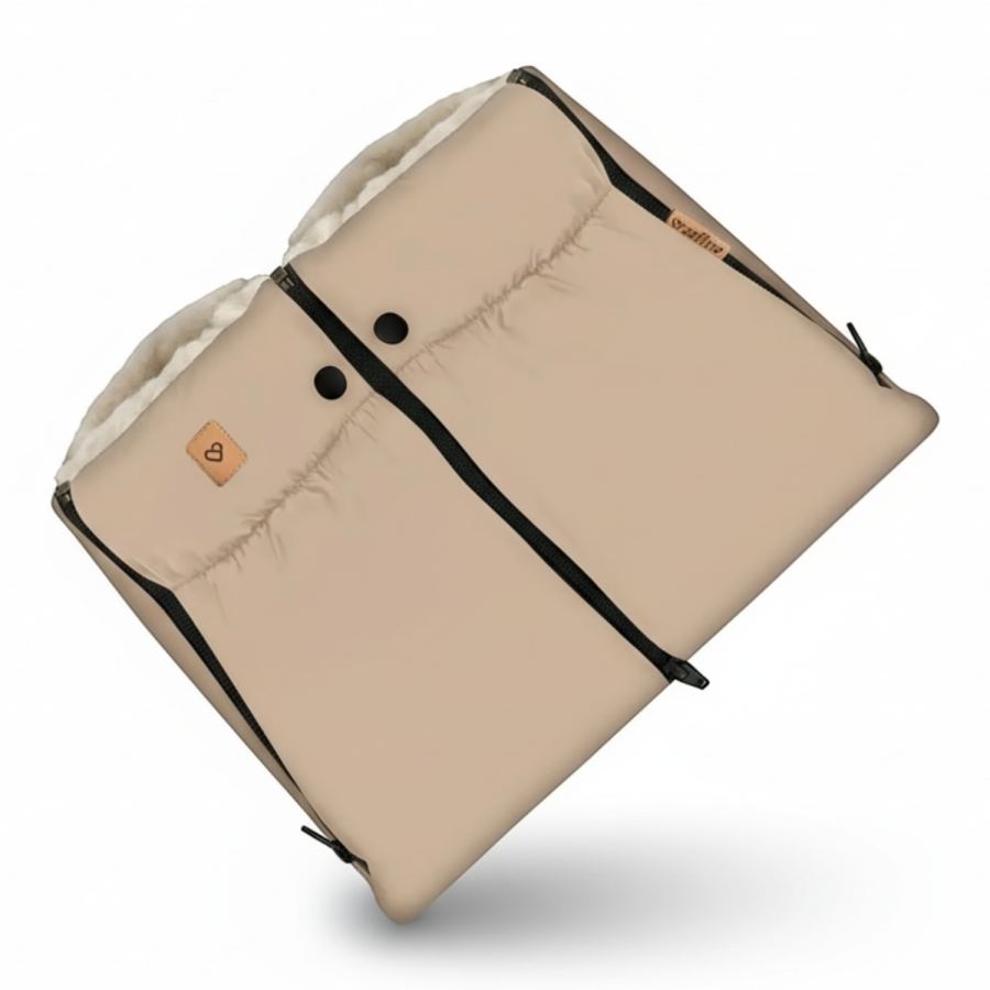 Mufka do wózka Aspen - vanilla / Zaffiro