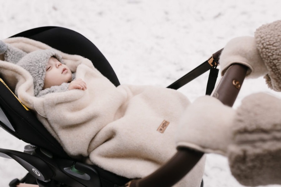 Śpiworek mini wełniany Sierra 0-18m beige / Zaffiro