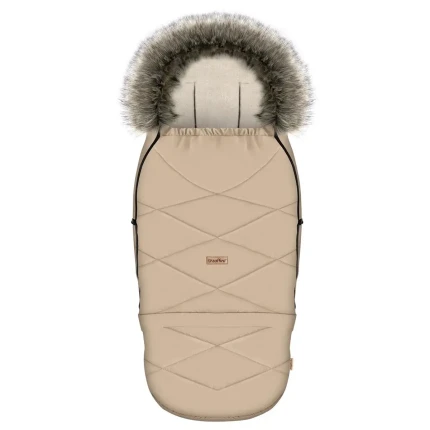 Regulowany śpiwór z torbą GrowUP Aspen 0-36m vanilla / Zaffiro