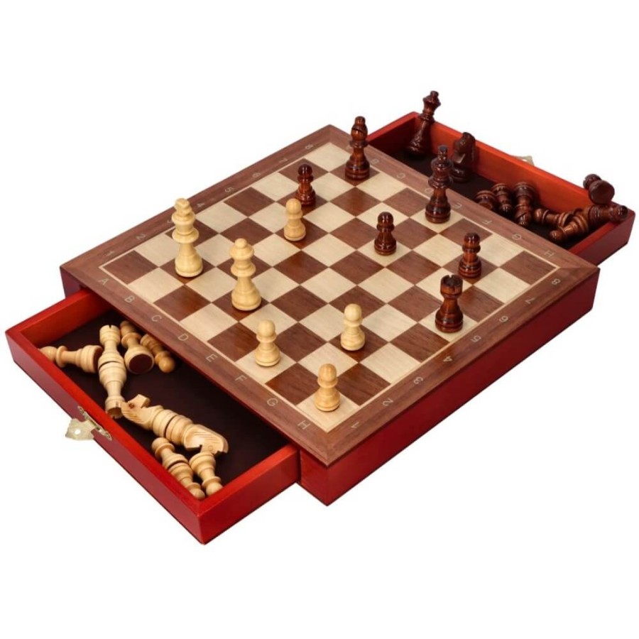 Szachy magnetyczne z szufladkami / Goki