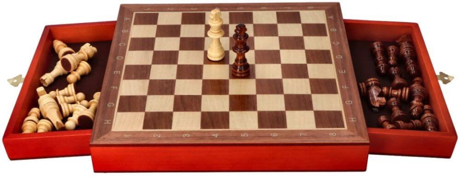 Szachy magnetyczne z szufladkami / Goki