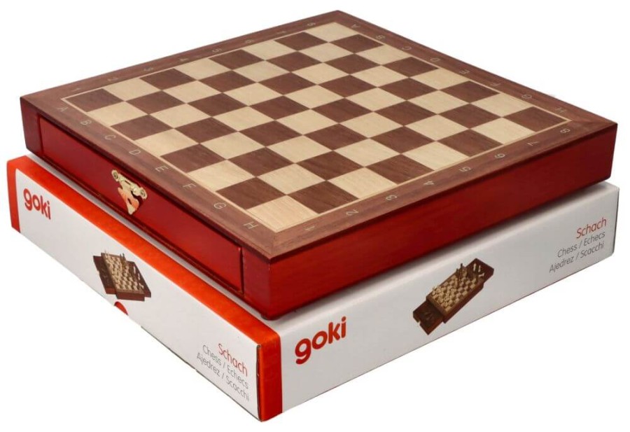 Szachy magnetyczne z szufladkami / Goki