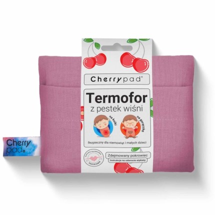 Termofor Cherrypad – Muślin różowy / Nature-solution