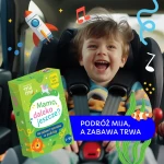 "Mamo, daleko jeszcze?" - Karty do rozmów i zabaw w podróży 3+ / rozwojowa mama