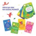 "Mamo, daleko jeszcze?" - Karty do rozmów i zabaw w podróży 3+ / rozwojowa mama