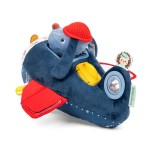 Przytulanka aktywizująca wielofunkcyjna Samolot Piesek Jules 9 m+ / Lilliputiens