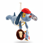 Wielofunkcyjna przytulanka do powieszenia Piesek Jules 3 m+ / Lilliputiens