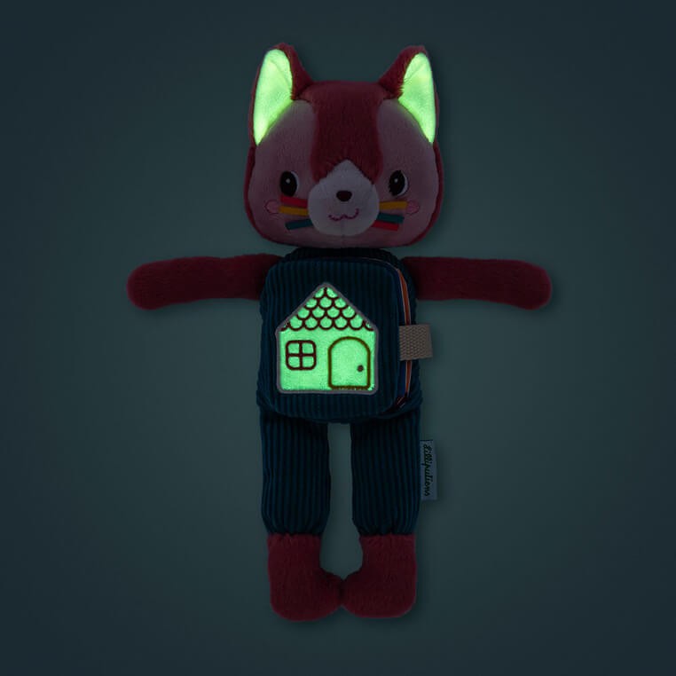 Przytulanka z książeczką Kotka Jeanne 6 m+ / Lilliputiens