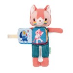 Przytulanka z książeczką Kotka Jeanne 6 m+ / Lilliputiens