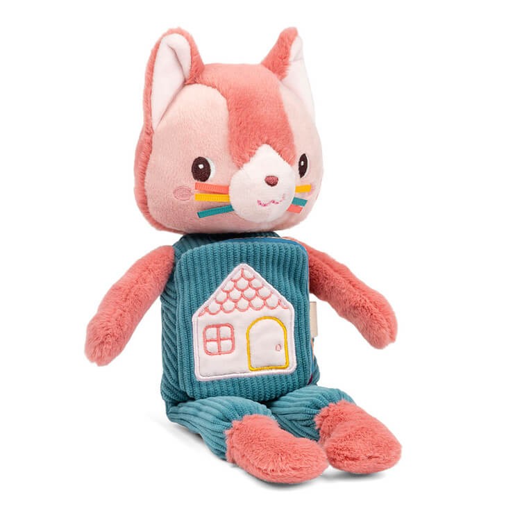 Przytulanka z książeczką Kotka Jeanne 6 m+ / Lilliputiens