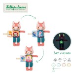 Przytulanka z książeczką Kotka Jeanne 6 m+ / Lilliputiens