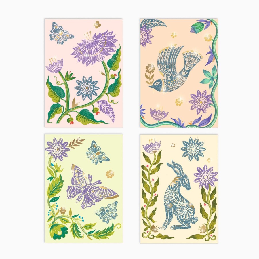 Zestaw artystyczny grawerowanie pieczątek NATURA / Djeco