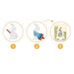 Zestaw artystyczny grawerowanie pieczątek NATURA / Djeco