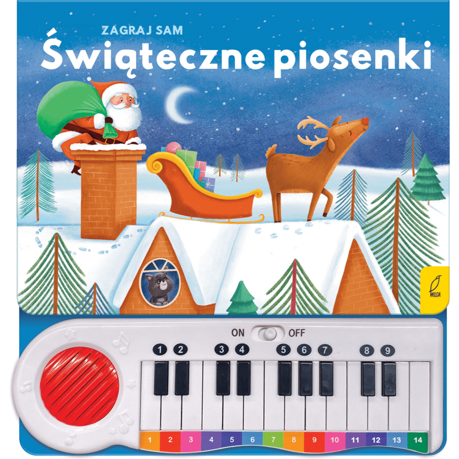 Pianinko. Zagraj sam. Świąteczne piosenki. / Wilga