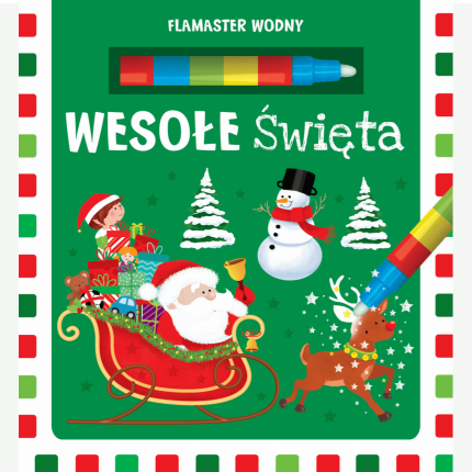 Wesołe Święta. Flamaster wodny / Wilga
