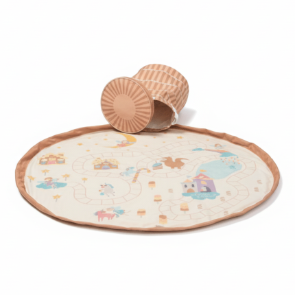 Kosz na zabawki i mata do zabawy 2w1 - Fairyworld / Play&Go