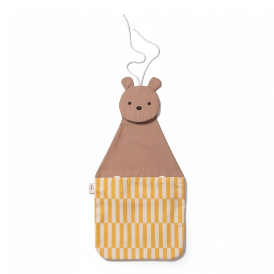 Organizer ścienny i torba dla dzieci 2w1 - Miś / Play&Go