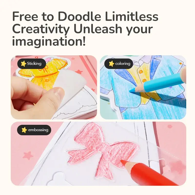 Kolorowanka przebieranka – Przyjaciółki / Mideer