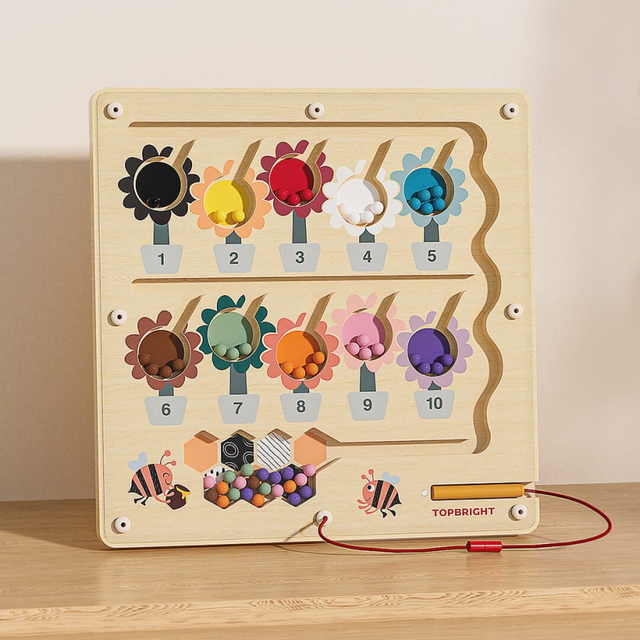 Labirynt magnetyczny Pracowita Pszczółka, 36m+ / TOPBRIGHT