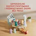 Gra do nauki kolorów i liczb Dino, 36m+ / TOPBRIGHT