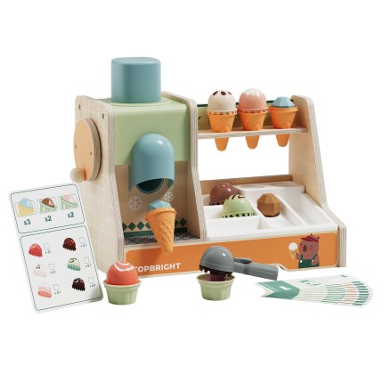 Zabawka edukacyjna duża lodziarnia, 3+ / TOPBRIGHT