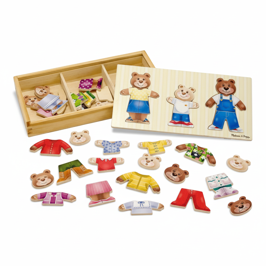 Układanka przebieranie misiów / Melissa & Doug