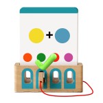 Logiczne łamigłówki, edukacyjna gra karciana z kluczem 36m+, 3 poziomy trudności / TOPBRIGHT