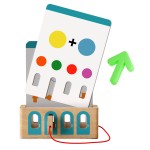 Logiczne łamigłówki, edukacyjna gra karciana z kluczem 36m+, 3 poziomy trudności / TOPBRIGHT