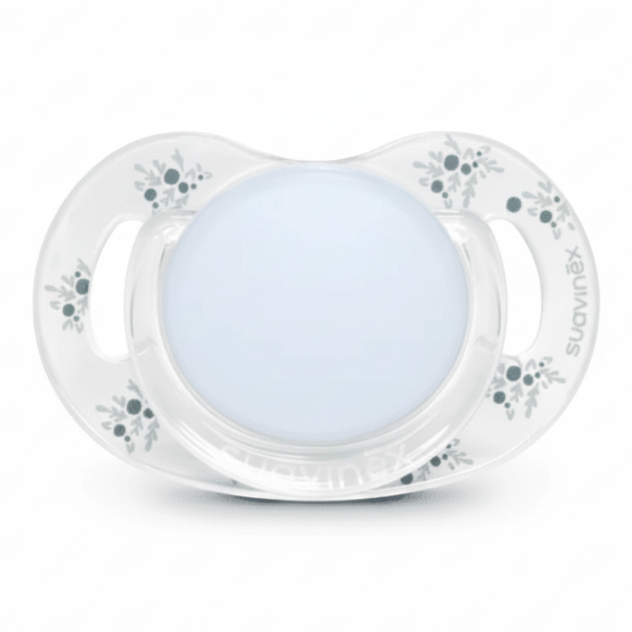 Smoczek fizjologiczny SX Pro Poetry 0-6m niebieski / Suavinex