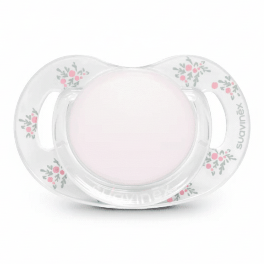 Smoczek fizjologiczny SX Pro Poetry silikonowy 0-6m różowy / Suavinex