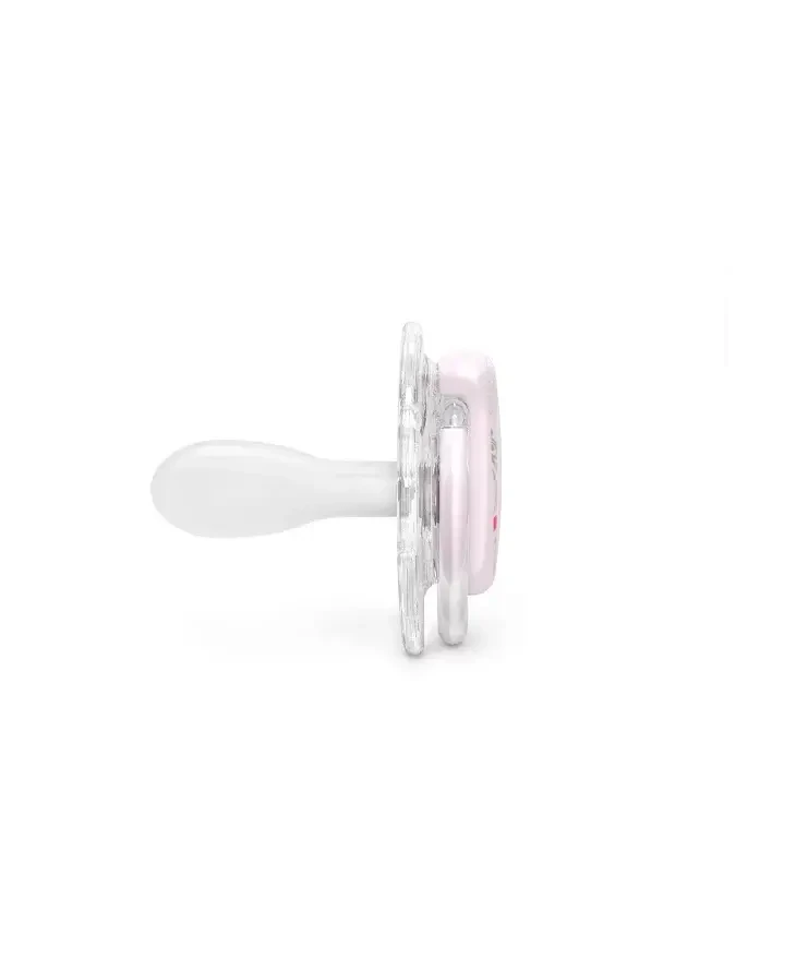 Smoczek fizjologiczny SX Pro Poetry silikonowy 18m+ różowy / Suavinex