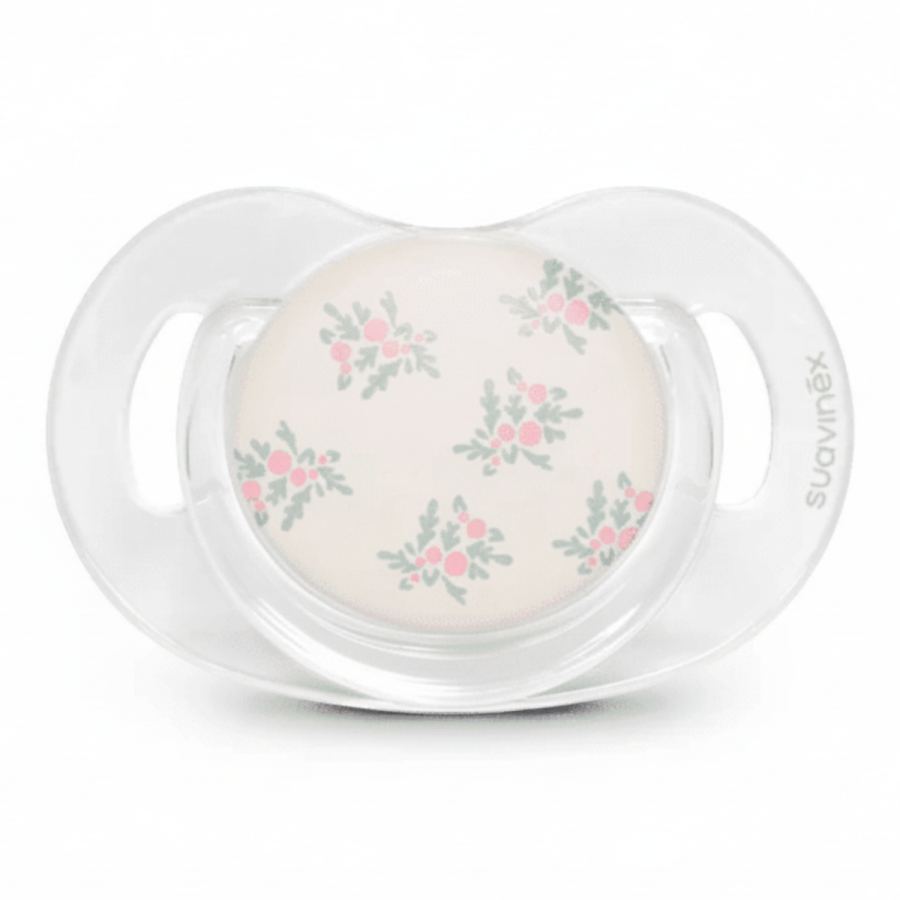 Smoczek fizjologiczny SX Pro Poetry silikonowy 6-18m różowy / Suavinex