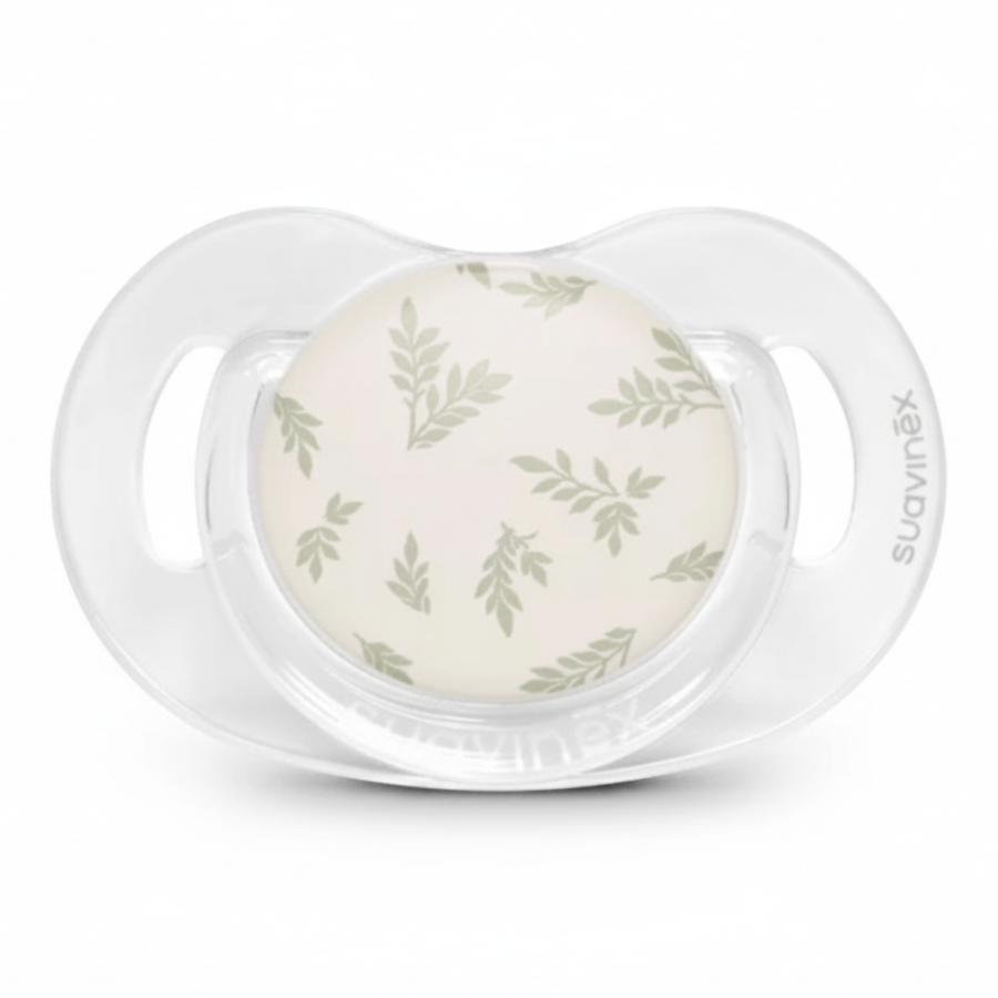 Smoczek fizjologiczny SX Pro Poetry silikonowy 6-18m zielony / Suavinex