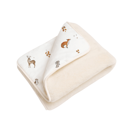 Kocyk dwustronny MERINO Woodland / Layette