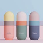 Butelka termiczna Orb, 420 ml - pastelowy różowy / Asobu