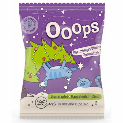 Musująca tabletka OOOPS, 35g  / Dresdner Essenz