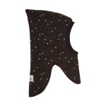 Kominiarka z gwiazdkami - dark brown melange / HUTTEliHUT