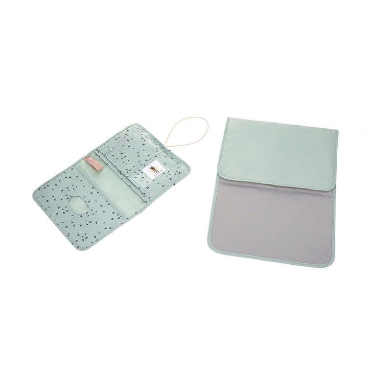 Etui-organizer na akcesoria do przewijania Floral mint / Lassig