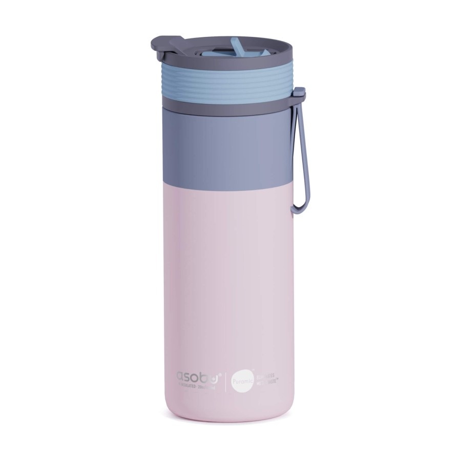 Kubek termiczny Aspen – pastel pink 600 ml / Asobu