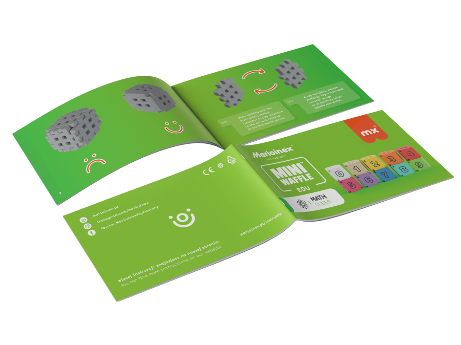 Mini Waffle - EDU - kostki matematyczne / Marioinex